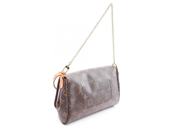 Borsa 2-Way Louis Vuitton Favorite MM Marrone - vista 2
