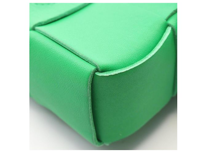 Bottega Veneta Borsa a mano Mini Cassette CANDY Verde - vista 6