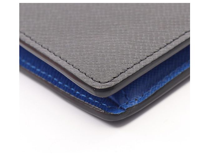 Louis Vuitton Portefeuille Brazza Taiga V-Shape Noir Bi-fold Long Wallet Nero - vista 6