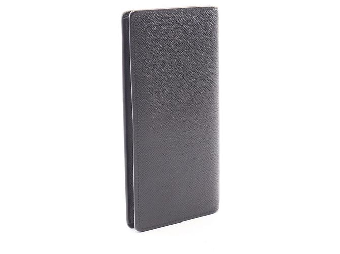 Louis Vuitton Portefeuille Brazza Bi-fold Long Wallet Nero - vista 2