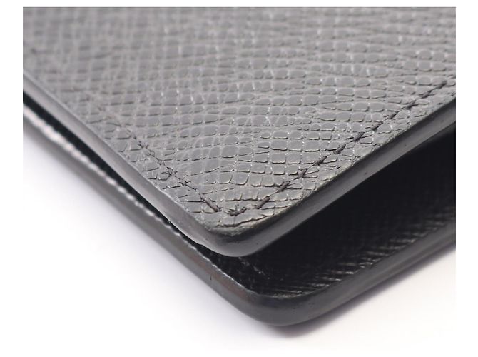 Louis Vuitton Portefeuille Brazza Bi-fold Long Wallet Nero - vista 6