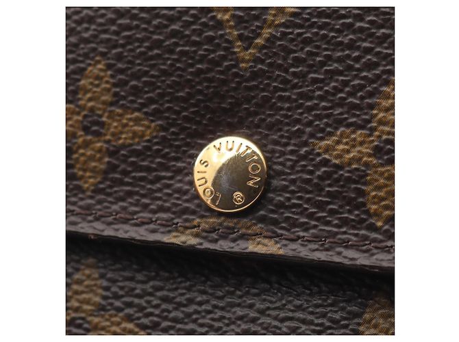 Louis Vuitton Portefeuille Sarah Bi-fold Long Wallet Marrone - vista 11