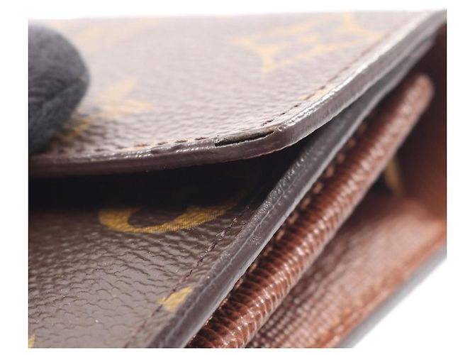 Louis Vuitton Portefeuille Sarah Bi-fold Long Wallet Marrone - vista 9