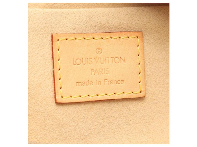 Borsa Louis Vuitton Manhattan PM Marrone - vista 4