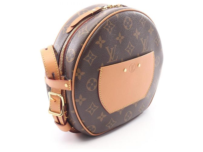 Borsa a tracolla Louis Vuitton Boite Chapeau Souple MM Monogram Marrone - vista 2