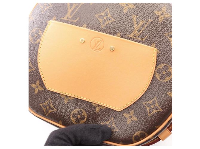 Borsa a tracolla Louis Vuitton Boite Chapeau Souple MM Monogram Marrone - vista 7