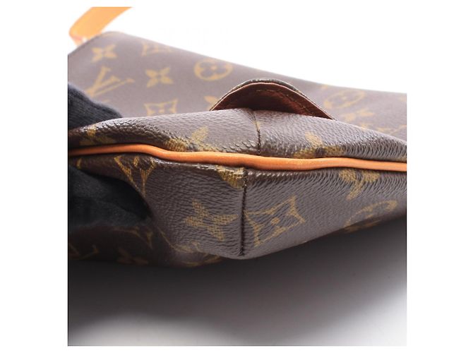 Borsa a tracolla Louis Vuitton Musette Tango Marrone - vista 7