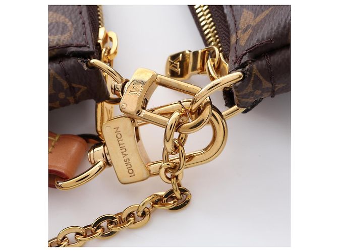Louis Vuitton Multi Pochette Accessoires Marrone Rosa - vista 10