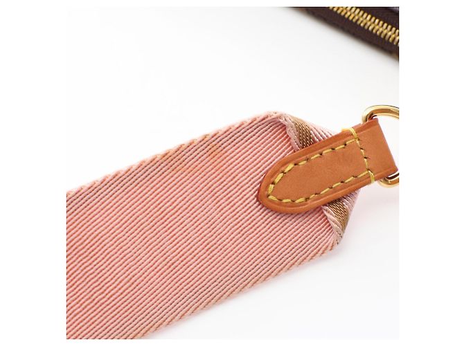 Louis Vuitton Multi Pochette Accessoires Marrone Rosa - vista 11