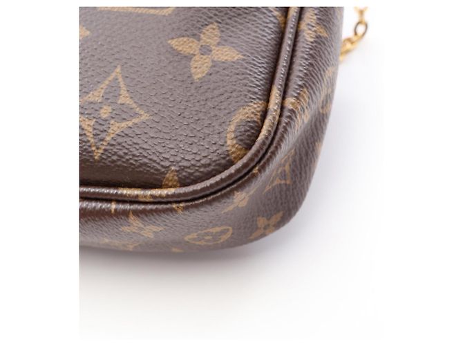 Louis Vuitton Multi Pochette Accessoires Marrone Rosa - vista 8