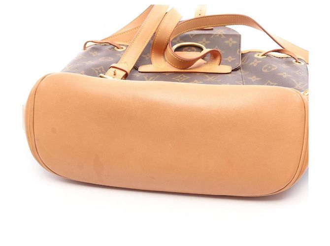 Zaino/Borsa Louis Vuitton Montsouris MM Marrone - vista 6