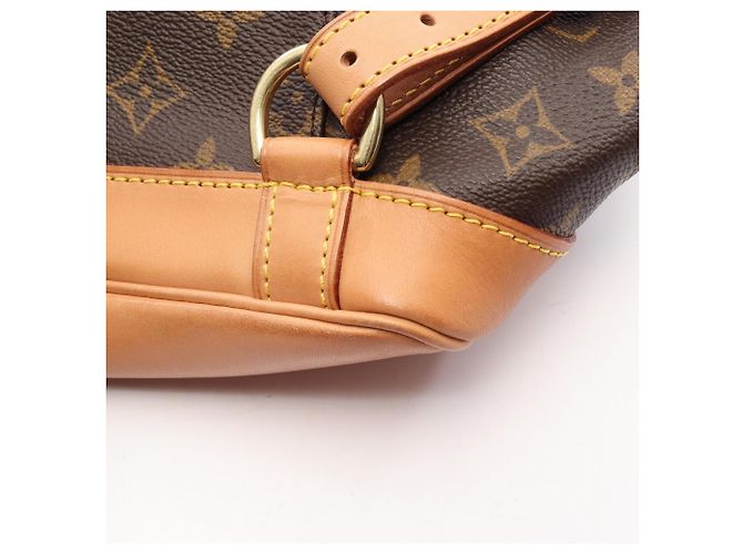 Zaino/Borsa Louis Vuitton Montsouris MM Marrone - vista 7