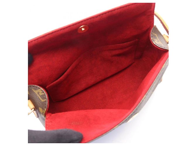 Borsa a mano Louis Vuitton Recital Monogram Marrone - vista 3
