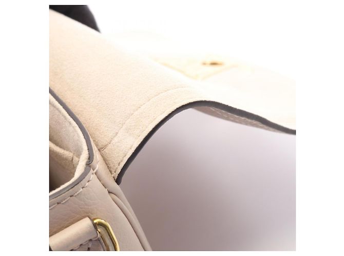 Borsa 2-Way Louis Vuitton Lockme Tender Bianco Beige Grigio - vista 6