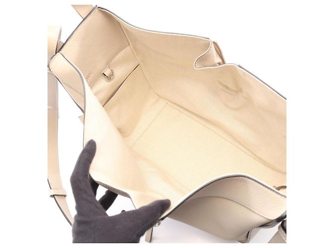 Borsa 2-Way Loewe Hammock Small Beige - vista 3