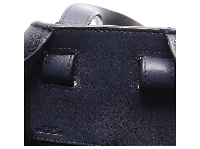 Loewe Hammock Small 2-Way Handtasche Marineblau - Ansicht 6