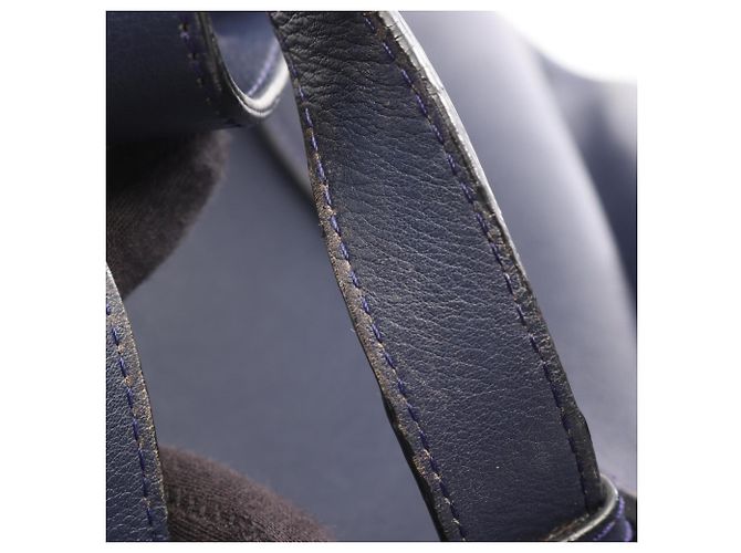 Loewe Hammock Small 2-Way Handtasche Marineblau - Ansicht 7