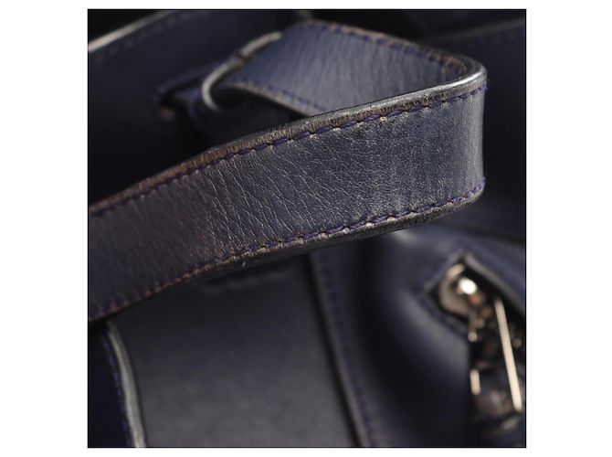 Loewe Hammock Small 2-Way Handtasche Marineblau - Ansicht 8