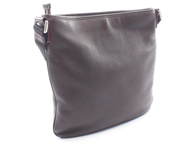 Borsa a tracolla Loewe Anagram Marrone Nero - vista 2