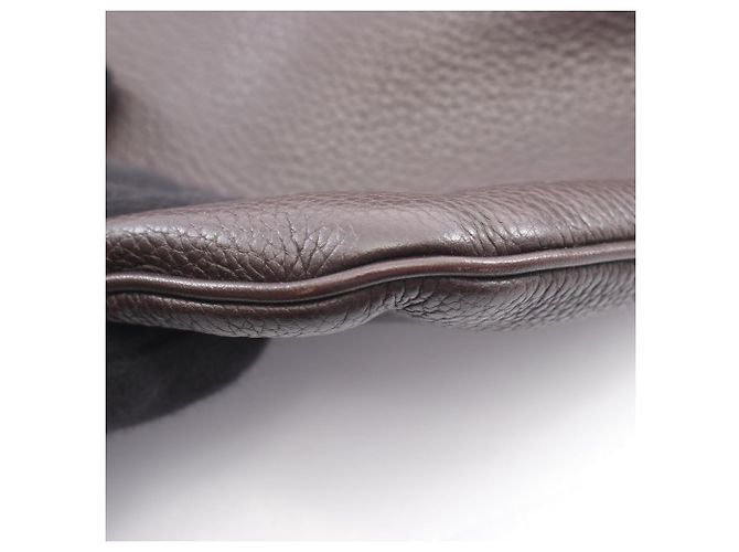 Borsa a tracolla Loewe Anagram Marrone Nero - vista 7