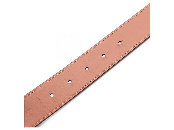 Cinturón de piel reversible Anagram Loewe para mujer Castaño Negro - vista 8