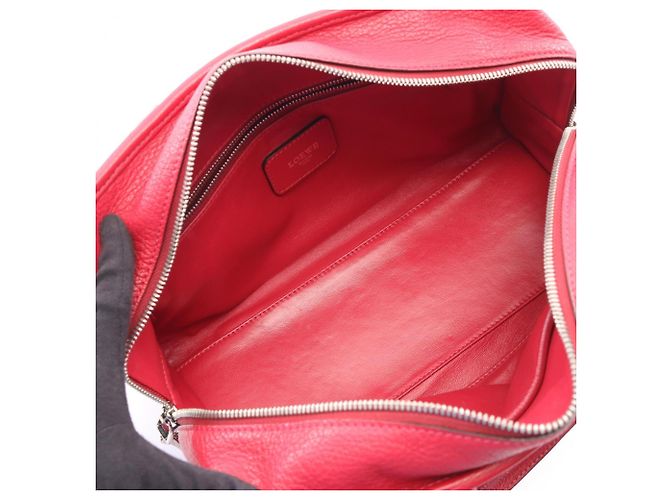 Borsa Loewe Amazona 28 Rosso - vista 3