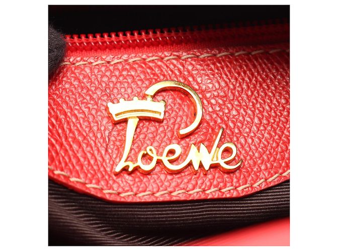 Borsa a mano Loewe Traveler Bowling Rosso - vista 4