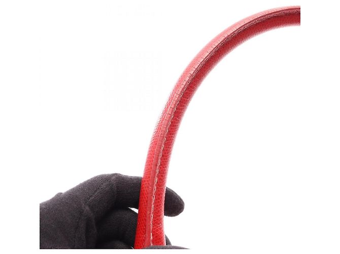 Borsa a mano Loewe Traveler Bowling Rosso - vista 9