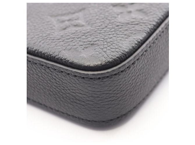 Borsa a tracolla Louis Vuitton Pochette Felicie Nero - vista 7