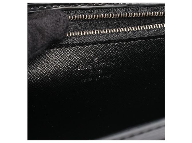 Louis Vuitton Pochette Sellier Dragonne Second Bag Nero - vista 4