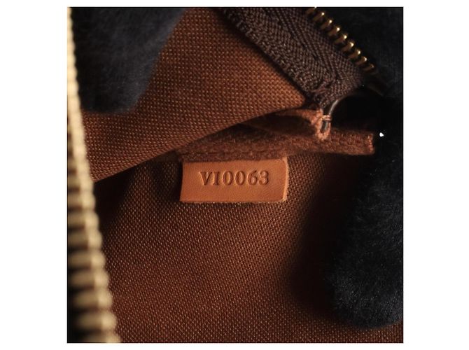 Louis Vuitton Pochette Accessoires Monogram Handbag Marrone - vista 5