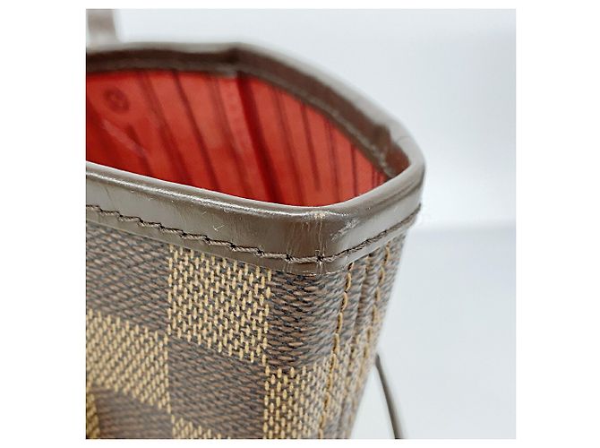 Saco Tote Louis Vuitton Damier Neverfull MM Damier ebene - vista 10
