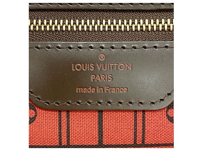 Saco Tote Louis Vuitton Damier Neverfull MM Damier ebene - vista 5