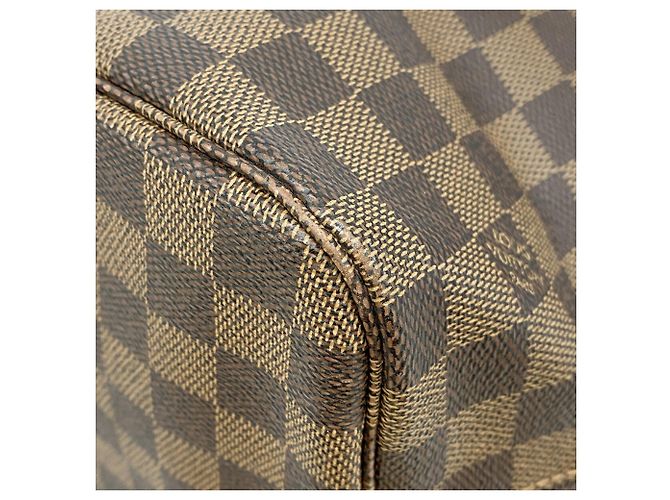 Saco Tote Louis Vuitton Damier Neverfull MM Damier ebene - vista 8