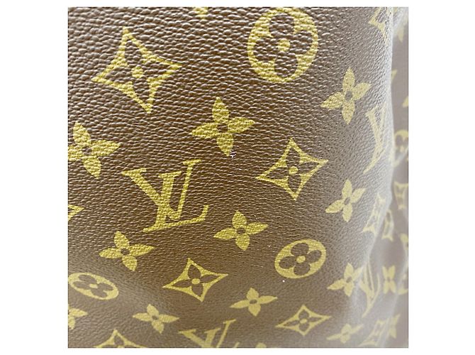 Borsa Louis Vuitton Brown Boston Monogram Keepall 60 Marrone - vista 14