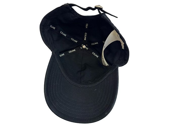 Céline Celine 2AUY8969P Casquette C Initial Noir - vue 6