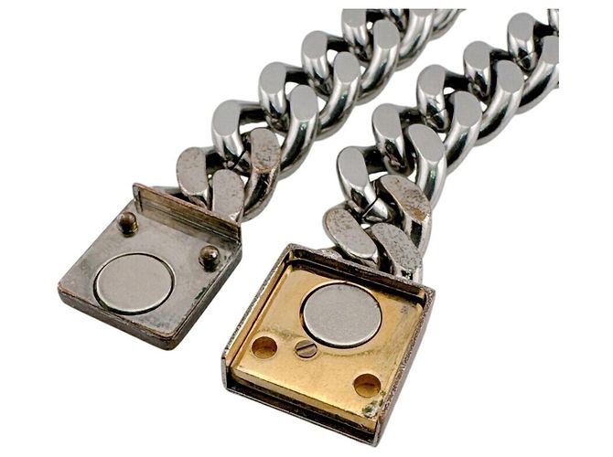 Collana a catena Fendi 7AJ293 Argento - vista 11