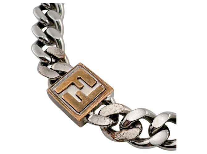 Collana a catena Fendi 7AJ293 Argento - vista 2