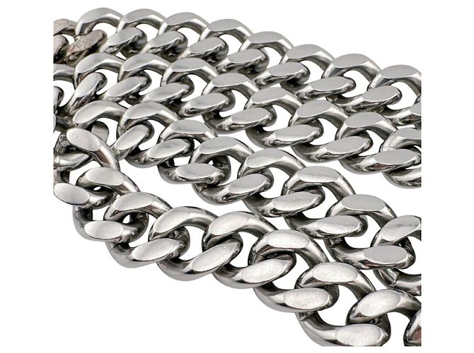 Collana a catena Fendi 7AJ293 Argento - vista 4
