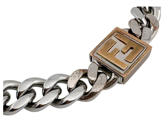 Collana a catena Fendi 7AJ293 Argento - vista 5