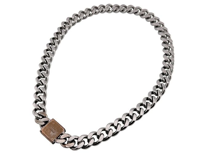 Collana a catena Fendi 7AJ293 Argento - vista 6