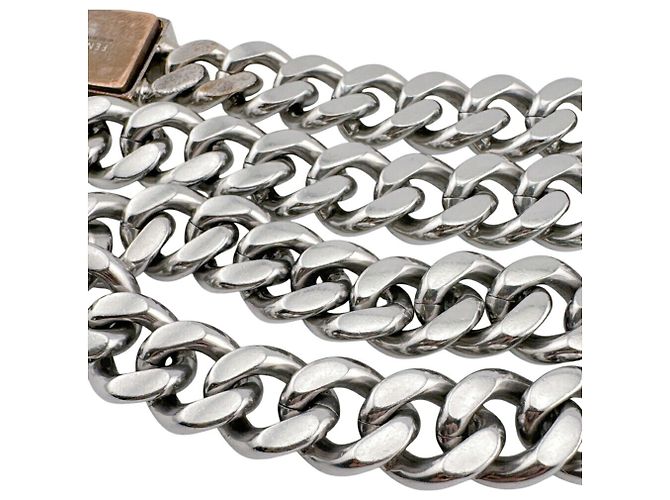 Collana a catena Fendi 7AJ293 Argento - vista 9