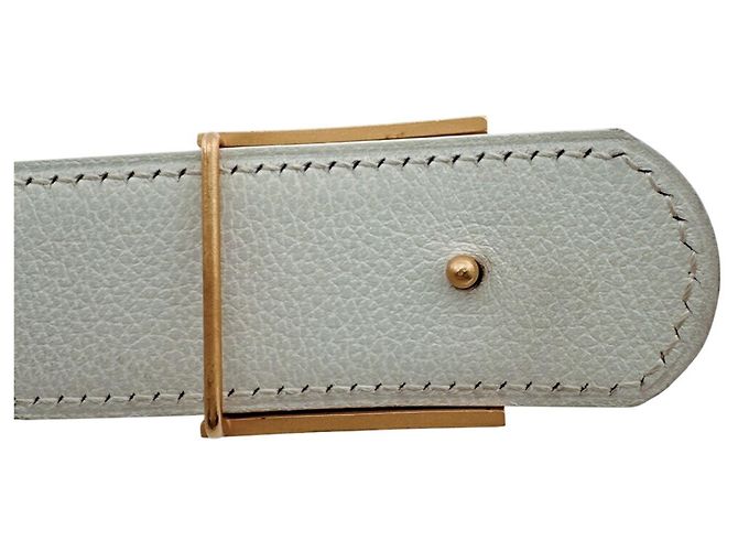 Hermès Cinturón HERMES Cadena, 1996 Blanco - vista 5
