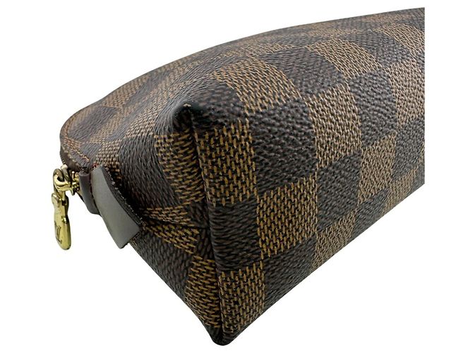 Louis Vuitton N47516 Tick Damier Pouch Marrone Rosso Damier ebene - vista 3