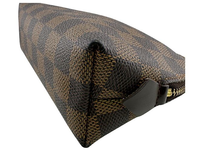 Louis Vuitton N47516 Tick Damier Pouch Marrone Rosso Damier ebene - vista 4