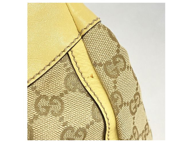 Borsa Gucci GG Canvas Beige - vista 11