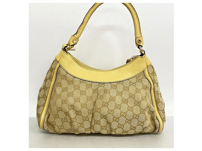 Borsa Gucci GG Canvas Beige - vista 12