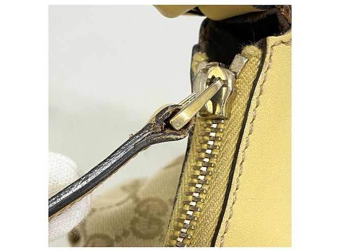 Borsa Gucci GG Canvas Beige - vista 8