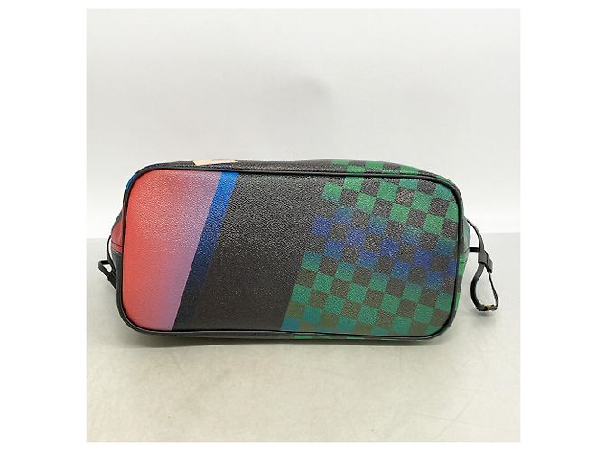 Borsa Tote Louis Vuitton Neverfull MM Multicolore - vista 3