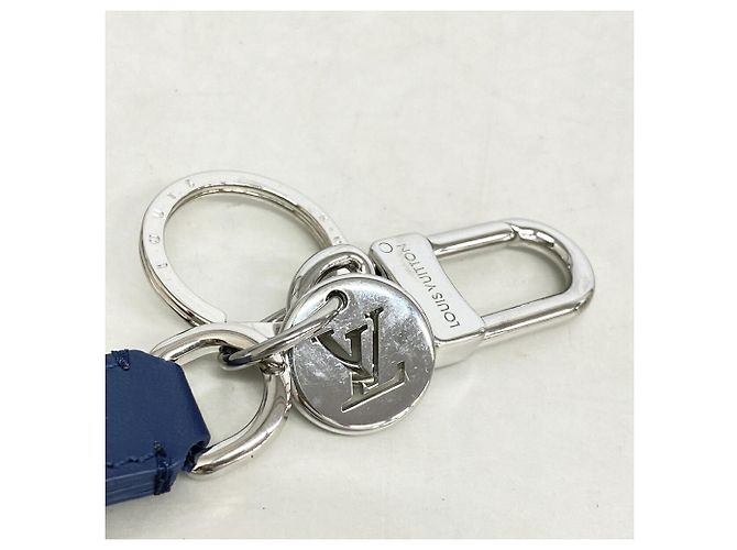 Louis Vuitton Monogram Heritage Keychain Charm Blue - view 3